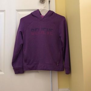 purple reebok sweatshirt